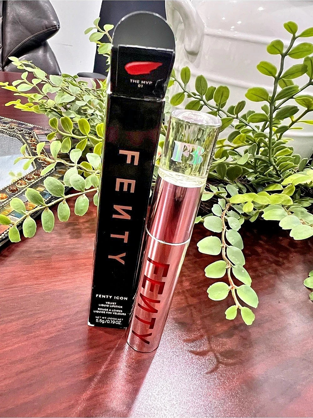 Fenty Beauty Fenty Icon Velvet Liquid Lipstick - The MVP Red